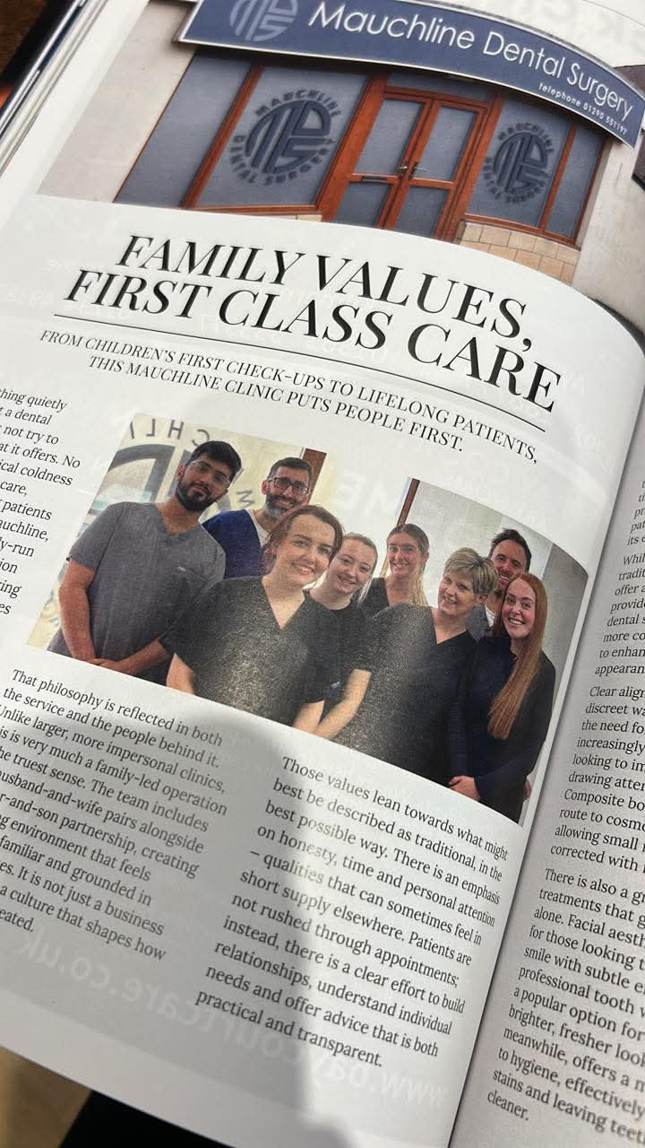 The Mauchline Dental Surgery team