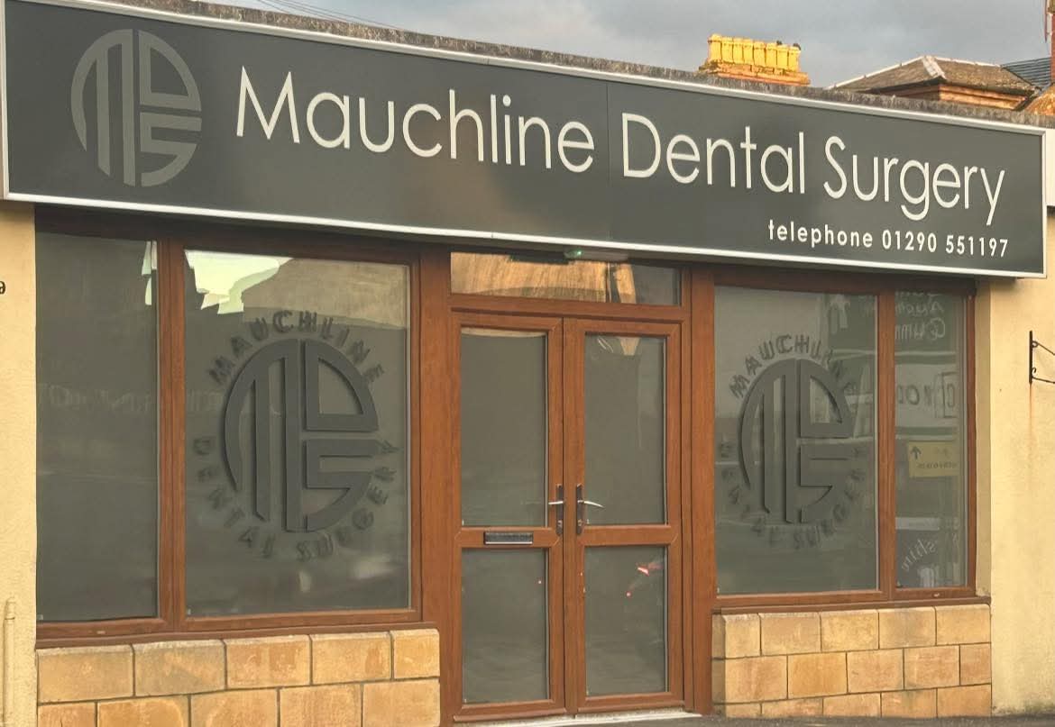 The exterior of Mauchline Dental Surgery